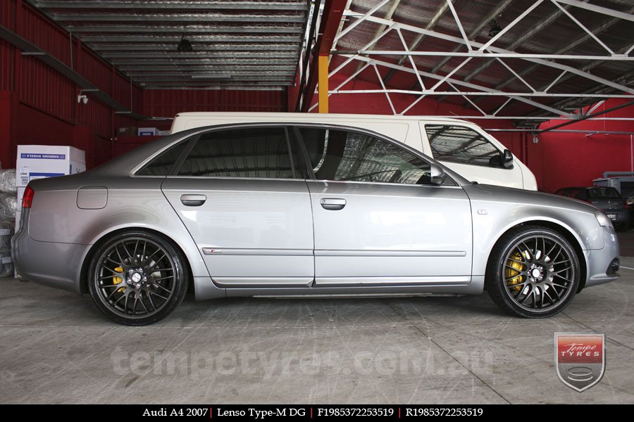 19x8.5 Lenso Type-M DG on AUDI A4