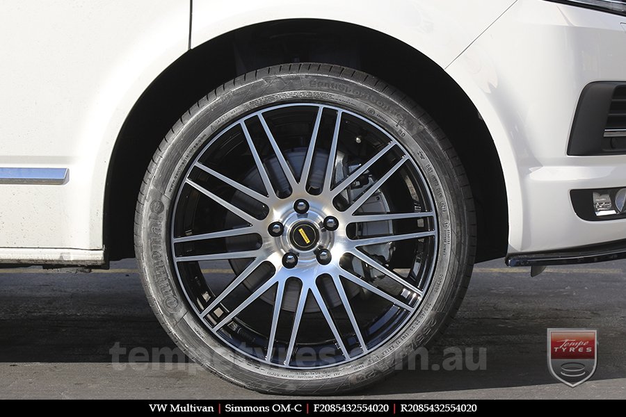 20x8.5 20x10 Simmons OM-C BM on VW MULTIVAN