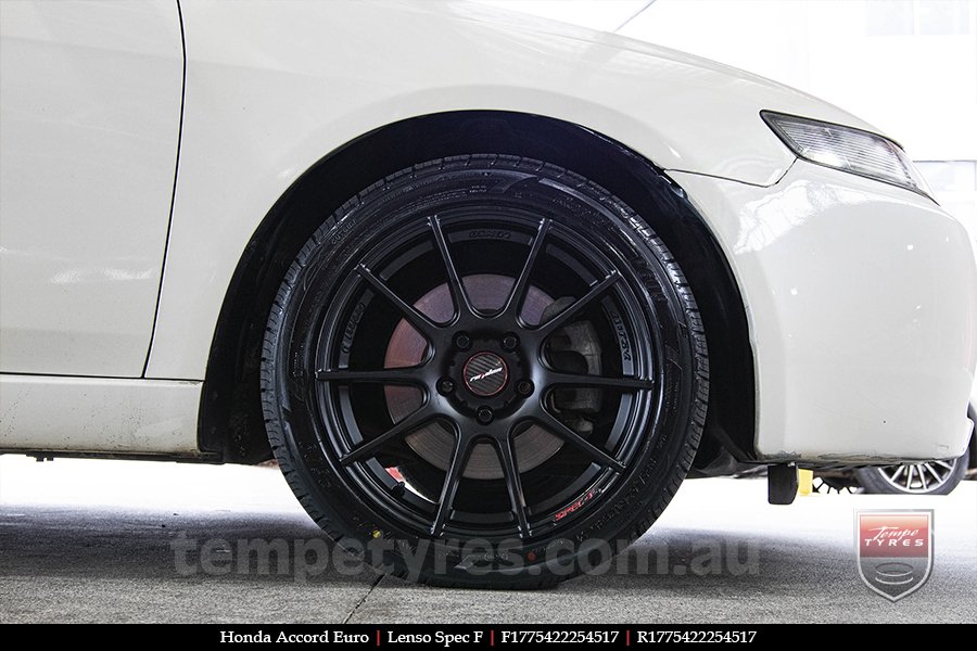17x7.5 Lenso Spec F MB on HONDA ACCORD