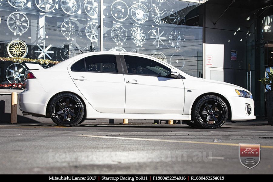 18x8.0 Starcorp Racing PURSUIT on MITSUBISHI LANCER