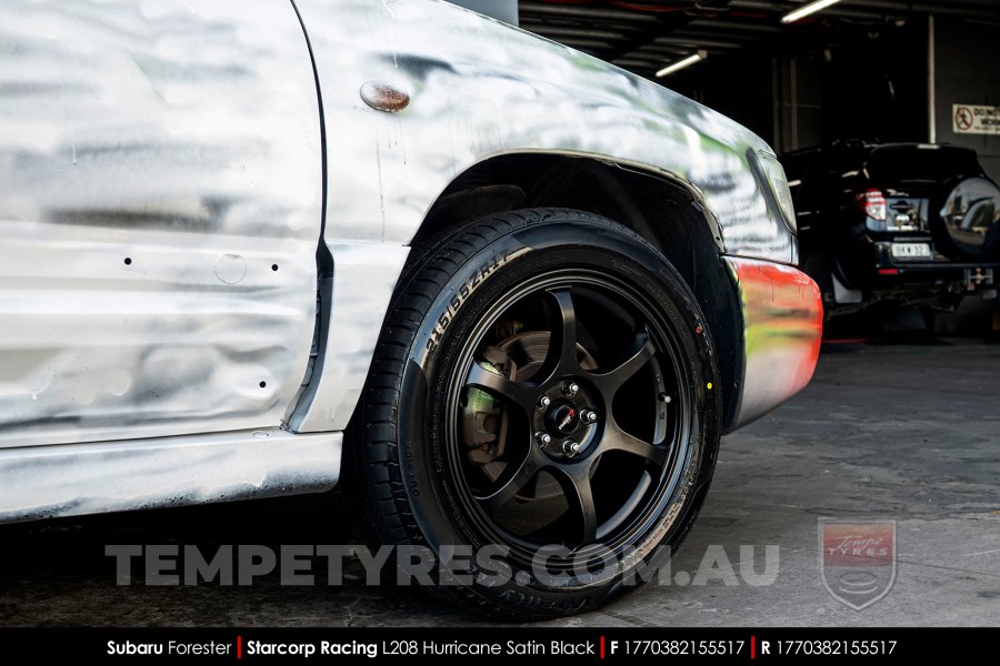 17x7.0 Starcorp Racing L208 HURRICANE on Subaru Forester