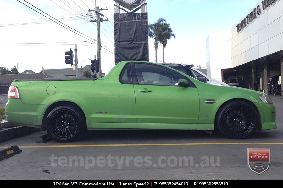19x8.5 19x9.5 Lenso Speed 2 SP2 on HOLDEN COMMODORE VE