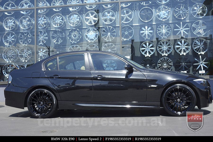 19x8.5 19x9.5 Lenso Speed 2 SP2 on BMW 3 SERIES