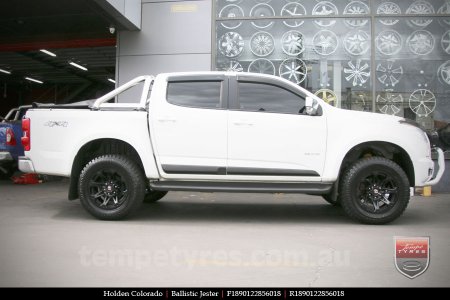 18x9.0 Ballistic Jester on HOLDEN COLORADO