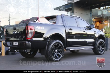 20x9.0 Ballistic Jester on FORD RANGER WILDTRAK