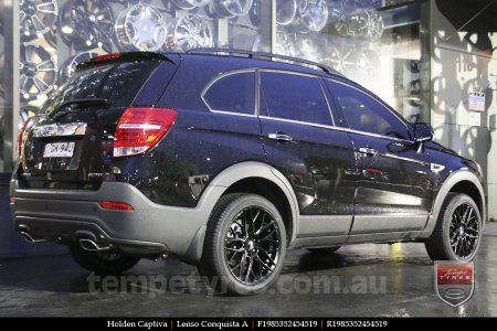 19x8.5 19x9.5 Lenso Conquista A CQA MK  on HOLDEN CAPTIVA