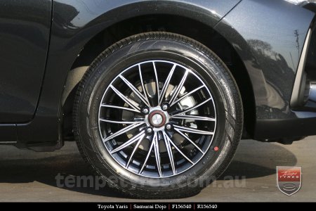 15x6.5 Samurai Dojo on TOYOTA YARIS