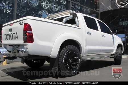 18x9.0 Ballistic Jester on TOYOTA HILUX SR5