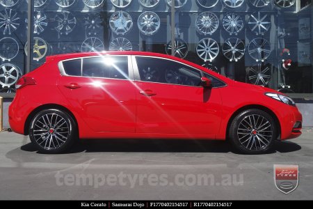 17x7.0 Samurai Dojo on KIA CERATO