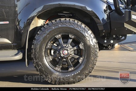 17x9.0 Ballistic Morax on HOLDEN COLORADO