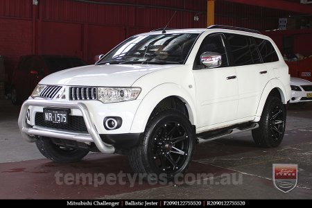20x9.0 Ballistic Jester on MITSUBISHI CHALLENGER