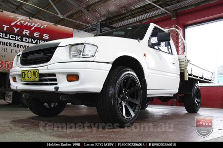 18x9.0 Lenso RTG MBW on HOLDEN RODEO