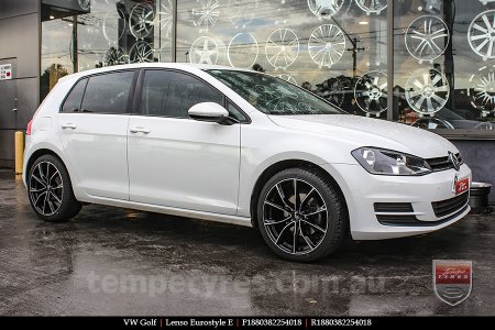 18x8.0 Lenso Eurostyle E ESE on VW GOLF