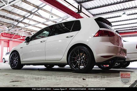 18x8.5 Lenso Spec F MB on VW GOLF GTI