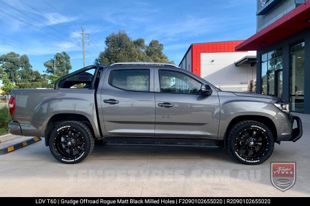 20x9.0 Grudge Offroad ROGUE on LDV T60