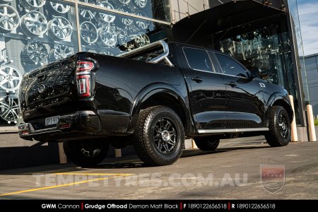 18x9.0 Grudge Offroad DEMON on GREAT WALL CANNON