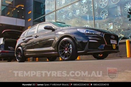 18x8.5 Lenso Spec F MB on Hyundai i30