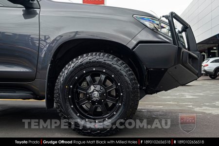 18x9.0 Grudge Offroad ROGUE on Toyota Prado