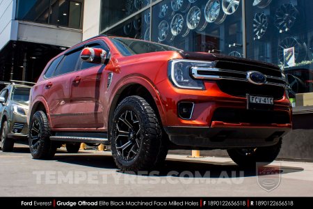18x9.0 Grudge Offroad ELITE on Ford Everest
