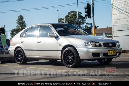17x7.5 Starcorp Racing ECLIPSE on Toyota Corolla