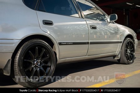 17x7.5 Starcorp Racing ECLIPSE on Toyota Corolla