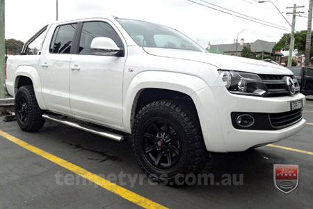 17x9.0 Ballistic Razorback on VW AMAROK