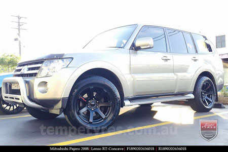 18x9.0 Lenso RT-Concave on MITSUBISHI PAJERO