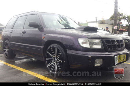 18x8.0 18x9.0 Lenso Conquista 8 CQ8 on SUBARU FORESTER