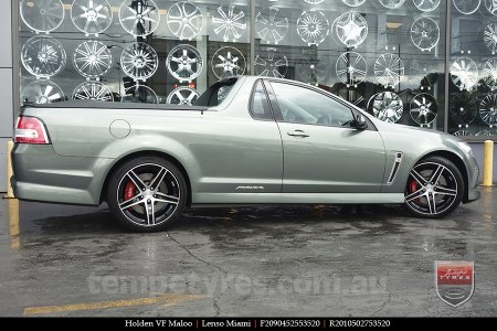 20x9.0 20x10 Lenso Miami on HOLDEN COMMODORE MALOO