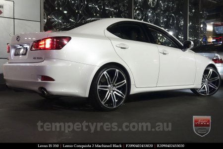 20x8.0 20x9.0 Lenso Conquista 2 CQ2 on LEXUS IS