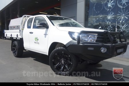17x9.0 Ballistic Jester on TOYOTA HILUX
