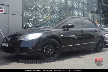 17x7.5 Lenso Spec F MB on HONDA CIVIC