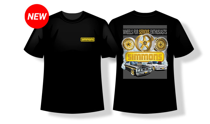 T-Shirt - BLACK SIMMONS