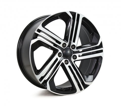 19x8.5 5586 VW5586 Black Machined