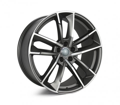 19x8.5 1329 Matt Grey Polished