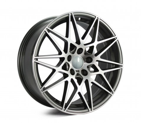 20x8.5 20x9.5 1357 Dark Grey Polished