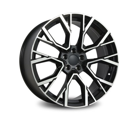 22x9.5 22x10.5 Style 1395 Black Polished