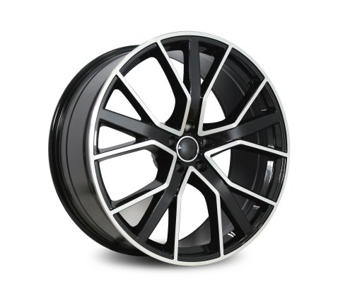 22x9.5 1332 AU1332 Black Polished