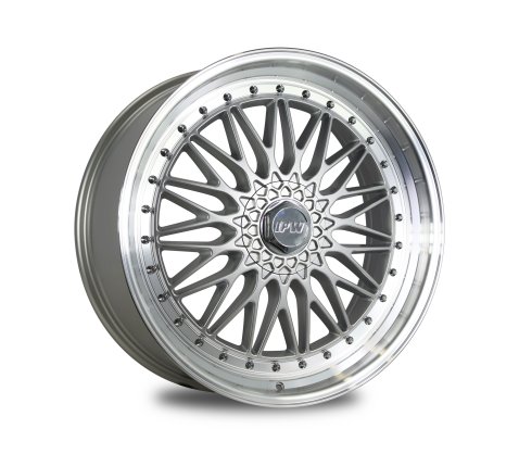 20x8.5 20x9.5 SC Racing Carbon Silver Machine Lip