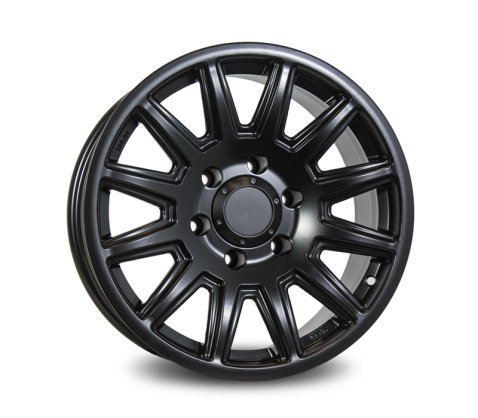 17x8.0 SC Racing DX056 Matt Black