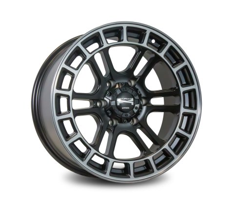 17x9.0 Simmons RUGGED RF3 Matt Black Tint Machined