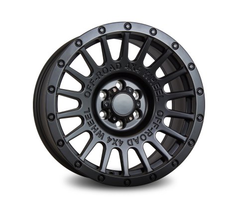 17x8.5 SC Racing 177206 Matte BLack