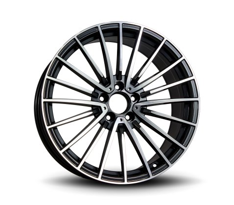 19x8.5 Style DX178 Gray Machine Face