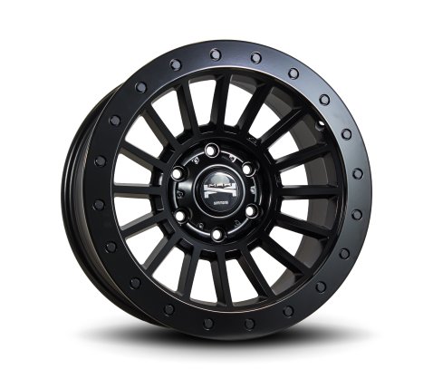 17x8.5 Simmons Rugged Inferno Satin Black