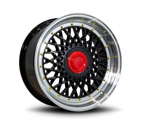 17x8.0 SC Racing DX163 Black