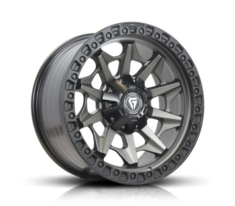 17x8.5 Grudge Offroad F1 Fury Matte Gunmetal