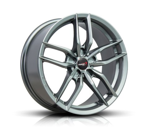 18x8.0 Starcorp Racing 1517 Ghost Gunmetal