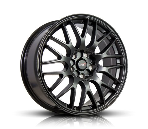18x8.0 Starcorp Racing 498 MForce Satin Black