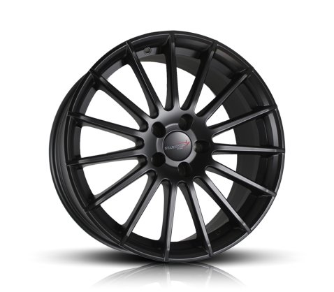 19x8.5 Starcorp Racing SR02 Satin Black