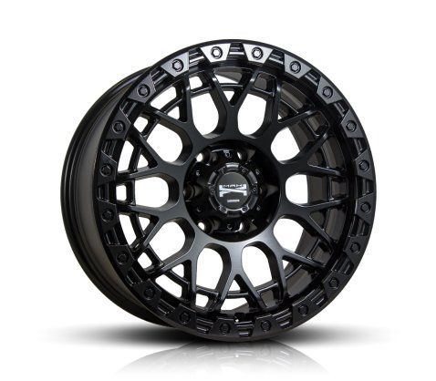 17x9.0 Simmons Y011 Satin Black